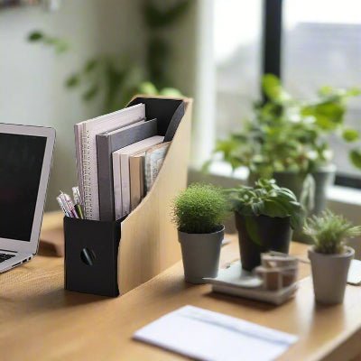 Organisateur de Bureau - DocHold™ - Noir - Coin travail