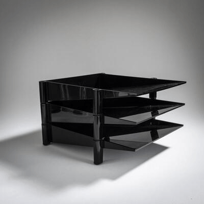 Étagère pour Bureau - OfficeRack™ - Noir - Coin travail