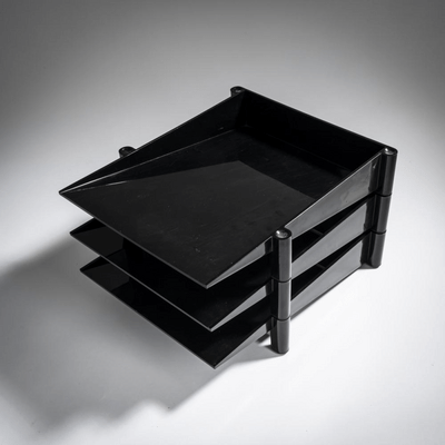 Étagère pour Bureau - OfficeRack™ - Noir - Coin travail