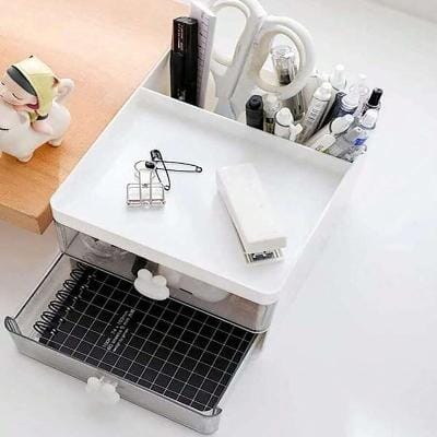 Organisateur Bureau - MultiFunctionalOrganizer™ - Blanc - Coin travail