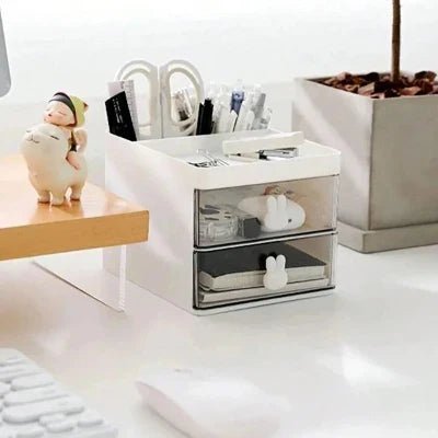 Organisateur Bureau - MultiFunctionalOrganizer™ - Blanc - Coin travail