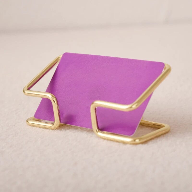 Porte Cartes - CardHolder™ - Or - Coin travail